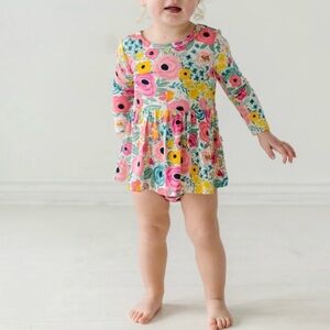 little sleepies secret garden twirl dress